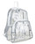 17" Eastsport Basic Clear Backpack - White