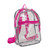 10" Eastsport Basic Clear Mini Backpack - Pink