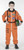Astronaut Suit Ornge Lg 8-10