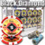 600 Ct. Black Diamond Poker Acrylic Case 14g Custom Breakout