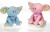 8" Baby Sitting Elephant Plush Toy - Assorted Colors