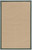 0.25" x 22" x 34" Wool and Latex Beige and Green Machine Tufted Wool Rug