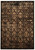 0.5" x 60" x 90" Polyester and Latex Brown Polyester Rug