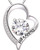 Daddys Girl 18 inch Heart Necklace