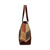 Brown Checker Style Tote Bag