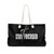 Stay Focused Graphic Style Black and White Weekender Tote Bag