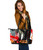 Red and Black Abstract Classic Style Shoulder Tote Bag