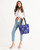 ROYAL LOVE Style Canvas Zip Tote
