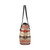 Shoulder Tote Bag, Brown Aztec Style Leather Tote Bag