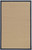 0.25" x 48" x 72" Wool and Latex Beige and Blue Machine Tufted Wool Rug