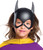Batgirl Plastic Child Mask