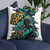 Accent Pillows, Abstract Green Butterfly Style Pillow