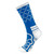 Medium Basketball Compression Socks, Blue/White