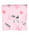 Bulk ct (24) Coral Fleece Plush Blanket - Pink, Paris