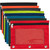 Case of [96] 3 Ring Binder Window Pencil Case - 8 Colors