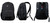 Bulk ct (10) 17" Premium Multi Compartment Laptop Backpacks - Sleek Black