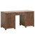 60" X 24" X 30.5" Cappuccino Wood Executive Drawer Desk
