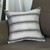 17"x 17" Jacquard Stripe Decorative Throw Pillow Cover