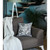 17"x 17" Grey Jacquard Weaver Decorative Throw Pillow Cover