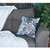 17"x 17" Blue Jacquard Weaver Decorative Throw Pillow Cover