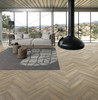 Kahrs Oak CC Vintage White Herringbone Collection