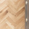 V4 Deco Parquet Brushed Matt Oak Brushed & Matt Lacquered Rustic Oak Engineered Wood Flooring