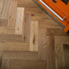 V4 Deco Parquet Smoked Oak Brushed & Oiled Rustic Smoked Oak Engineered Wood Flooring