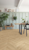 Quick-Step Impressive Patterns Chevron Oak Medium Laminate Flooring