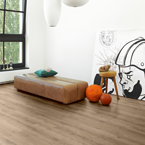 Parador Modular ONE Oak Pure Pearl-Grey Wide Plank Resilient Flooring