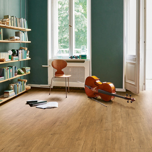 Parador Classic 2070 Oak Explorer Caramel Antique Texture Vinyl Flooring with SPC Core Board