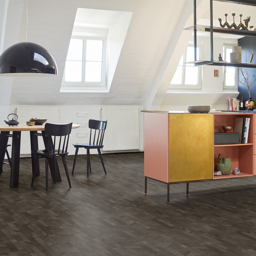 Parador Modular ONE Cross Cut Black Individual Plank Eco Flooring