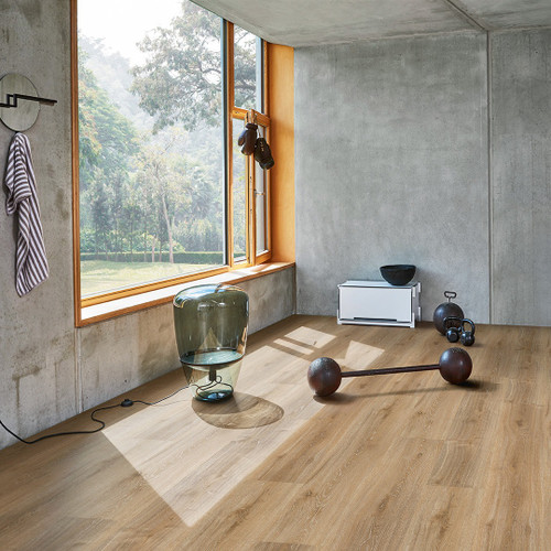 Parador Vinyl Basic 30 Oak Royal Light-Limed Wide Plank Vinyl Flooring