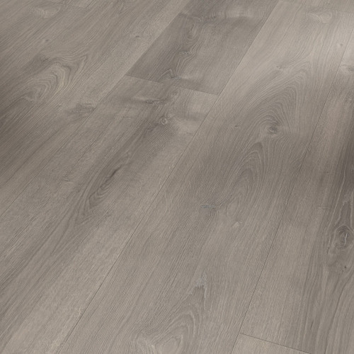 Parador Laminate Basic 600 Oak Valere Pearl-Grey Limed Chateau Plank Laminate Flooring