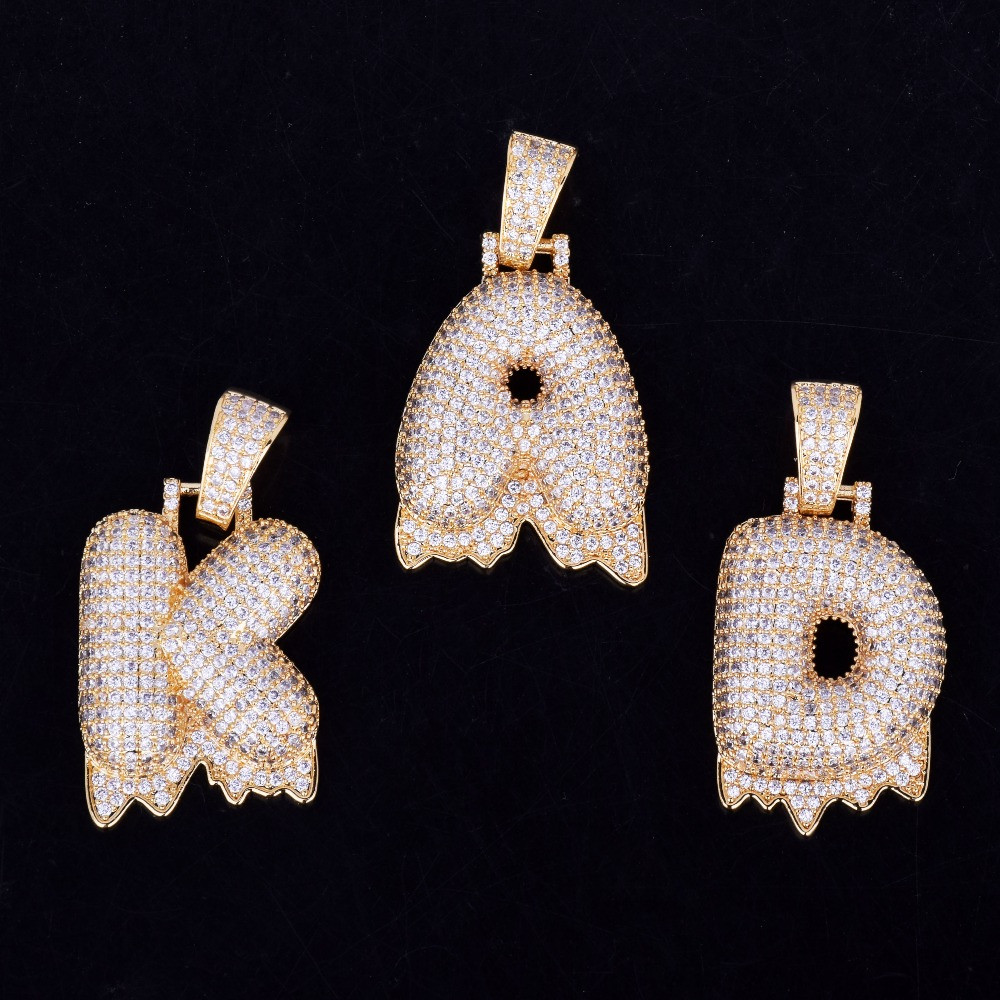 diamond bubble letter chain