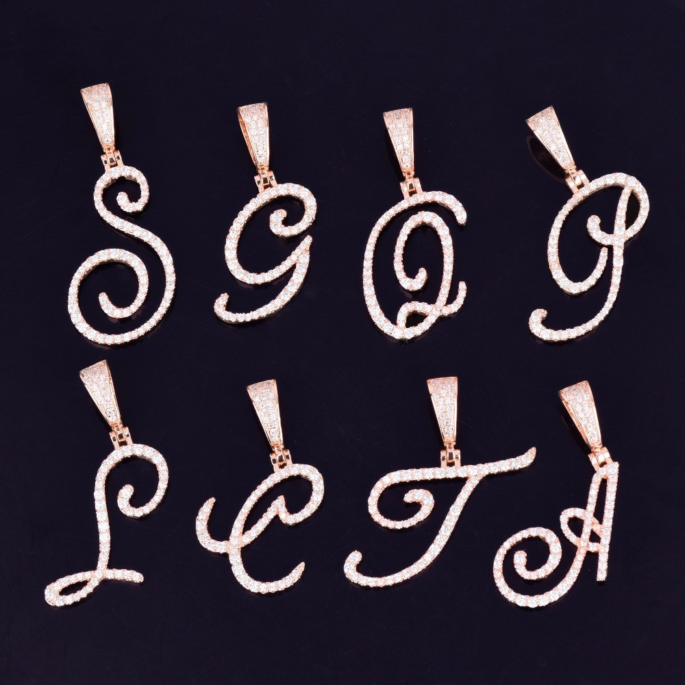 cursive letter chain