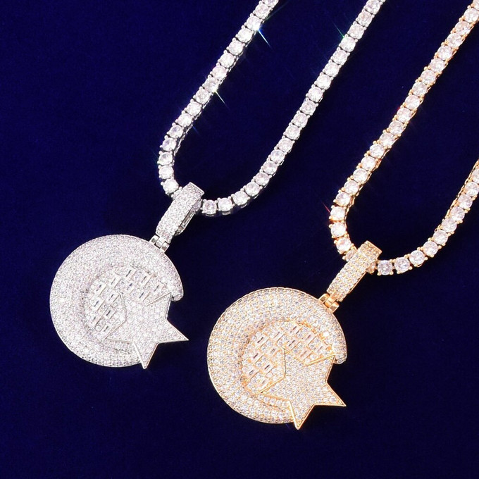 Baguette Pendant To Bring Moonshine In! Baguette Pendant To Bring Moonshine In!
