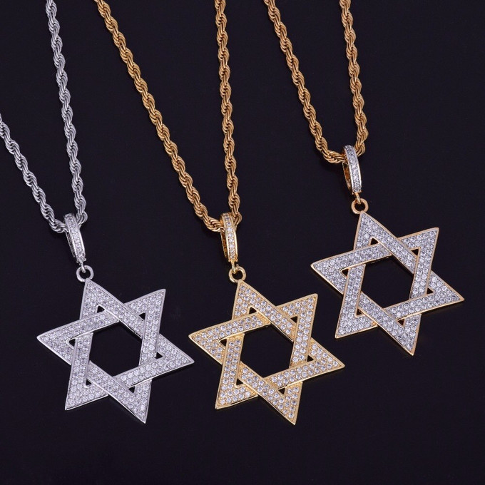 Wear The Star Of David On Your Neck To Add Extra Bling To Your Outfit!