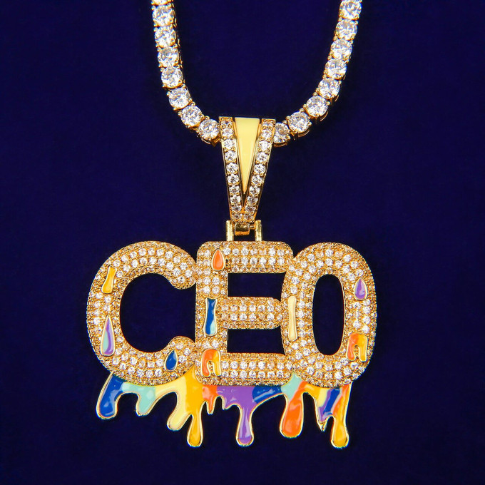 Bring Shine Into Your Street With The Dark Graffiti Bling Pendant Plus Chain! Bring Shine Into Your Street With The Dark Graffiti Bling Pendant Plus Chain!