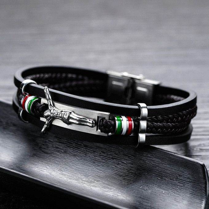 Get Some Good Luck Bling with the Jesus Charm Bracelet Get Some Good Luck Bling with the Jesus Charm Bracelet