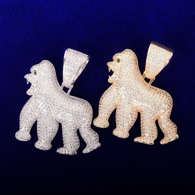 Hey! Is It A Monkey Pendant? Nah! It’s A Hip Hop Orangutan That Tells A Tale!