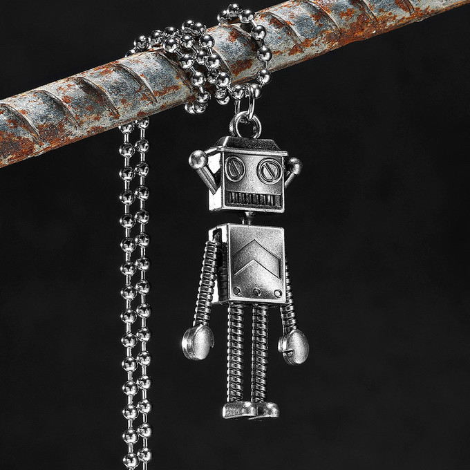 Why the Retro Bot 316L No Fade Stainless Steel Steampunk Robot Pendant is a Must-Have for Every Fashion Enthusiast Why the Retro Bot 316L No Fade Stainless Steel Steampunk Robot Pendant is a Must-Have for Every Fashion Enthusiast
