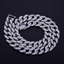 .925 Silver Miami Cuban Curb Link Chain Necklace