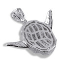 Master Yoda Hip Hop Ice AAA True Micro Pave Stone Silver Pendant Chain Necklace