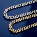 14k Gold .925 Silver Miami Cuban Link Bling Chain