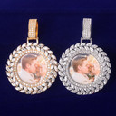 Eternal Memories | VVS Diamond CZ Wreath Hip Hop Photo Picture Chain