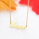 New Fashion Rose Gold Platinum 14k 1-5 Names Stainless Steel Custom Chain Necklace
