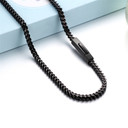 Mens Hip Hip No Fade Stainless Steel Franco Link Street Wear Chain Necklace