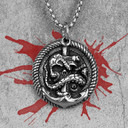 Mens No Fade Octopus Pirate Anchor Stainless Steep Unique Pendant Chain Necklace