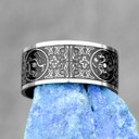 Mens 316L No Fade Stainless Steel Ancient Chinese Beast Street Wear Rings