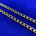 Mens 7mm 24 Inch Round Edged Cuban Link  Hip Hop Chain Necklace